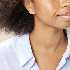 Histoire D'Or Boucles D'oreilles Puces Florenta Chat Or Jaune -Boucles d'oreilles pendantes Soldes Boutique B3OEJW0491 model0