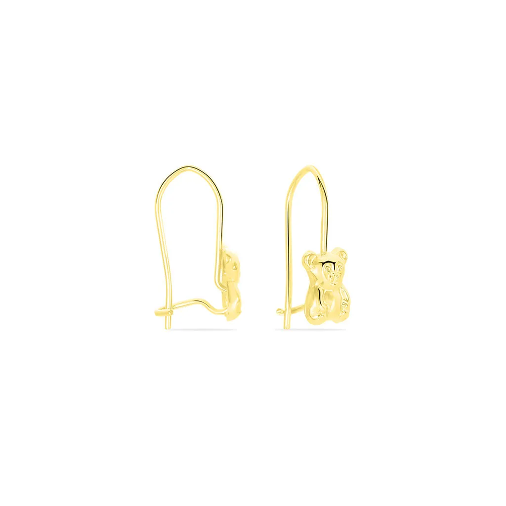 Histoire D'Or Boucles D'oreilles Pendantes Baptista Ours Or Jaune 2 Histoire D'Or Boucles D'oreilles Pendantes Baptista Ours Or Jaune – Image 2