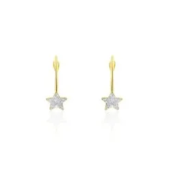 Histoire D'Or Boucles D'oreilles Chirine Or Jaune