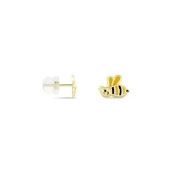 Histoire D'Or Boucles D'oreilles Puces Giosetta Or Jaune -Boucles d'oreilles pendantes Soldes Boutique B3OEJW0585 view1
