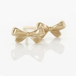 Histoire D'Or Boucles D'oreilles Puces Missie Or Jaune -Boucles d'oreilles pendantes Soldes Boutique B3OEJW0587 view2