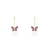 Histoire D'Or Boucles D'oreilles Pendantes Or Jaune Alyssia