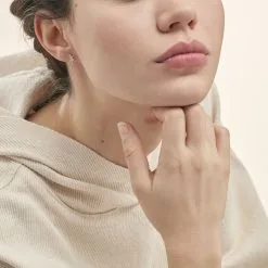 Histoire D'Or Boucles D'oreilles Puces Azzedine Salamandre Or Bicolore -Boucles d'oreilles pendantes Soldes Boutique B3OF2W0058 model0