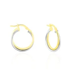 Histoire D'Or Créoles Tita Or Bicolore