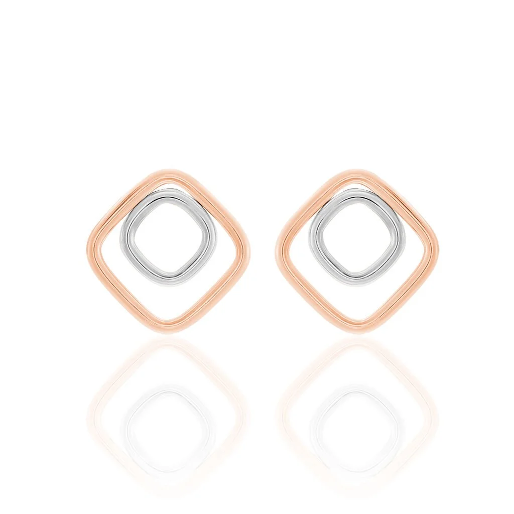 Histoire D'Or Boucles D'oreilles Pendantes Artahe Carree Or Bicolore 1 Histoire D'Or Boucles D'oreilles Pendantes Artahe Carree Or Bicolore