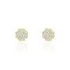 Histoire D'Or Boucles D'oreilles Puces Or Jaune Gontranie