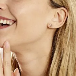 Histoire D'Or Boucles D'oreilles Puces Amaiur Or Tricolore Oxydes De Zirconium 8 Histoire D'Or Boucles D'oreilles Puces Amaiur Or Tricolore Oxydes De Zirconium -Boucles d'oreilles pendantes Soldes Boutique B3OF3ZW005 model0