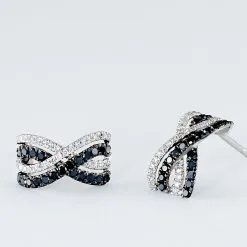 Histoire D'Or Boucles D'oreilles Puces Julianne Or Blanc Diamant 6 Histoire D'Or Boucles D'oreilles Puces Julianne Or Blanc Diamant -Boucles d'oreilles pendantes Soldes Boutique B3OFBDD208 view2