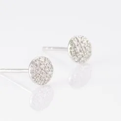 Histoire D'Or Boucles D'oreilles Puces Teani Or Blanc Diamant 7 Histoire D'Or Boucles D'oreilles Puces Teani Or Blanc Diamant -Boucles d'oreilles pendantes Soldes Boutique B3OFBDW034 view2