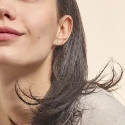 Histoire D'Or Boucles D'oreilles Puces Vrille Accompagnee Or Blanc Diamant -Boucles d'oreilles pendantes Soldes Boutique B3OFBDW139 model0