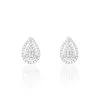 Histoire D'Or Boucles D'oreilles Puces Izia Or Blanc Diamant