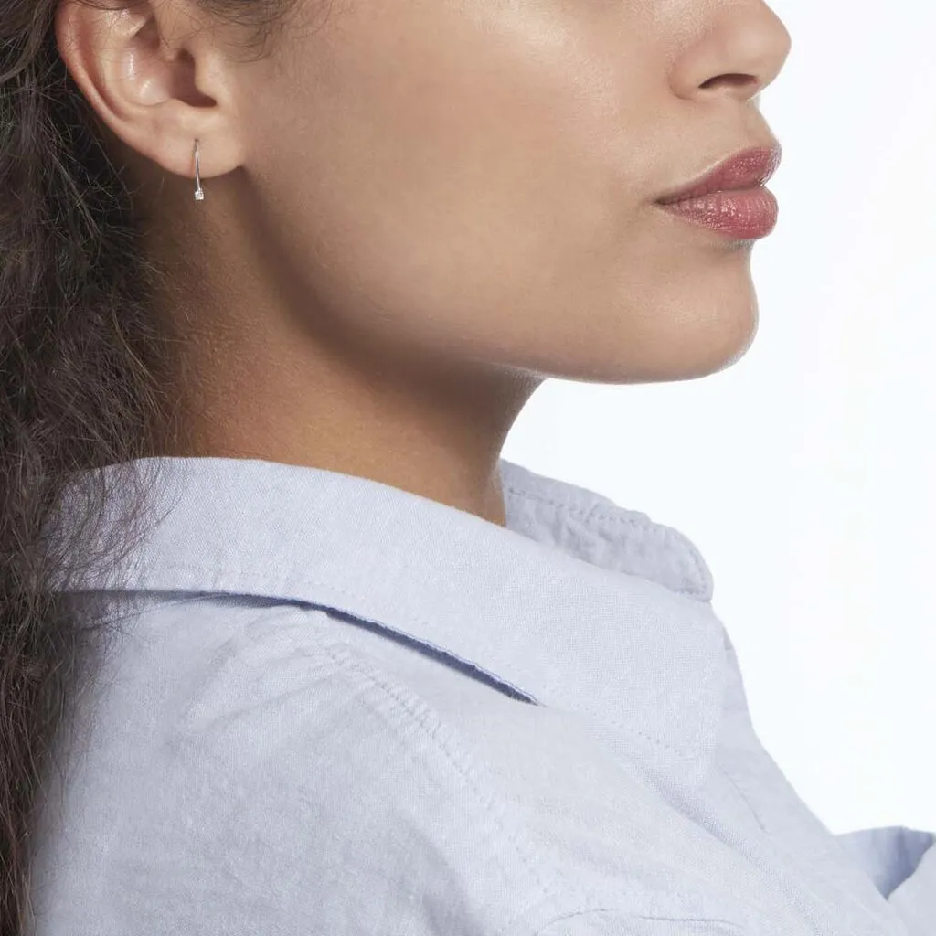 Histoire D'Or Boucles D'oreilles Pendantes Victoria Or Blanc Diamant 4 Histoire D'Or Boucles D'oreilles Pendantes Victoria Or Blanc Diamant – Image 4