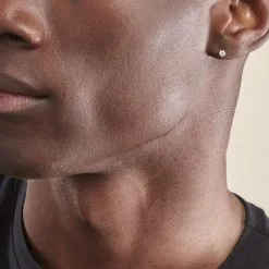 Histoire D'Or Boucles D'oreilles Puces Victoria Or Blanc Diamant -Boucles d'oreilles pendantes Soldes Boutique B3OFBDW801 model1