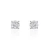 Histoire D'Or Boucles D'oreilles Puces Victoria Or Blanc Diamant