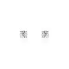 Histoire D'Or Boucles D'oreilles Puces Victoria Or Blanc Diamant