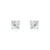 Histoire D'Or Boucles D'oreilles Puces Or Blanc Victoria Diamants