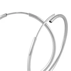 Histoire D'Or Créoles Dominae Or Blanc 9 Histoire D'Or Créoles Dominae Or Blanc -Boucles d'oreilles pendantes Soldes Boutique B3OFBW0063 view3