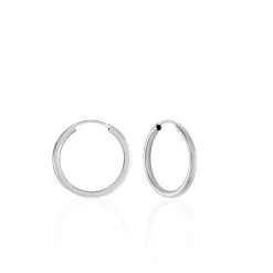 Histoire D'Or Créoles Valencina Or Blanc