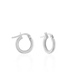 Histoire D'Or Créoles Verania Or Blanc