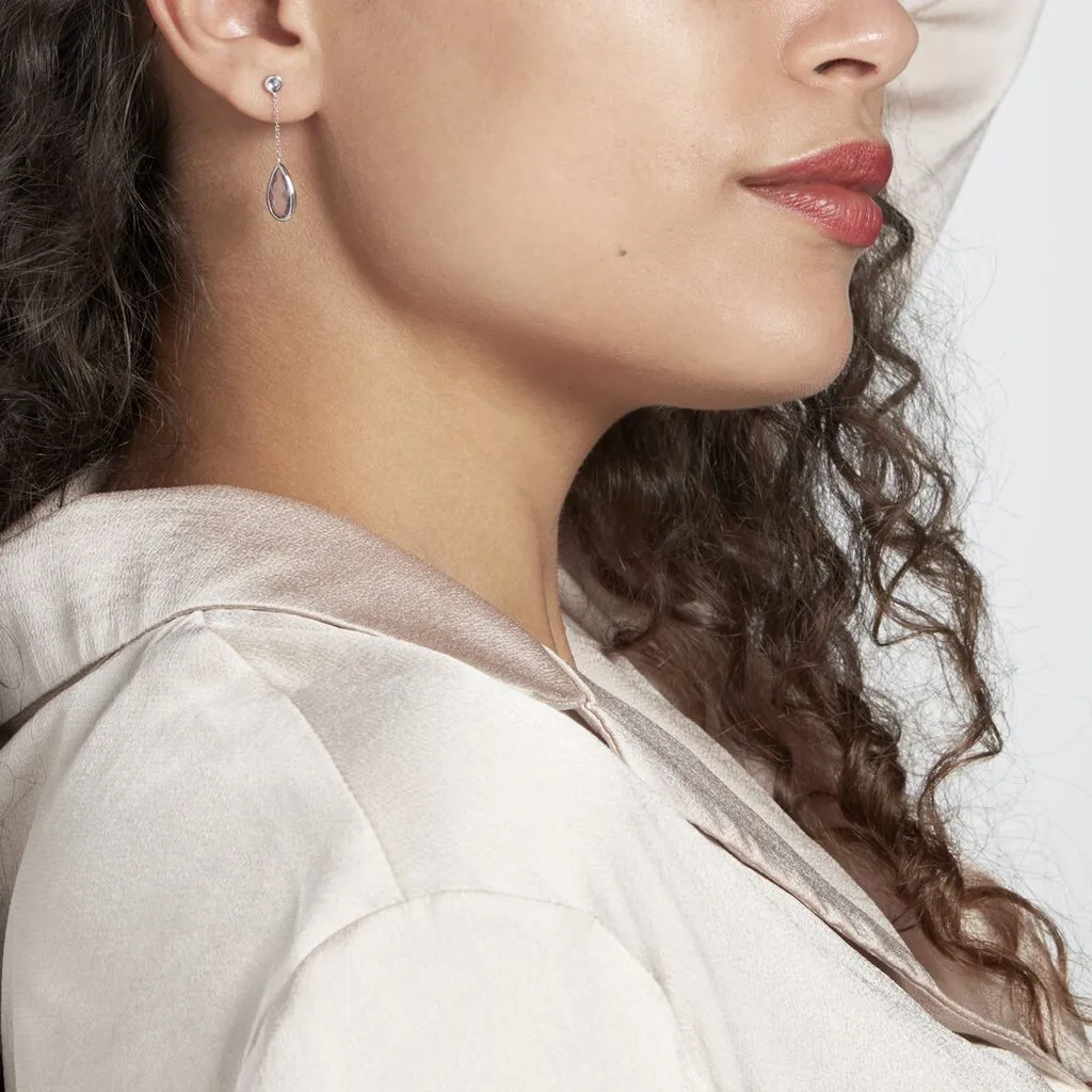 Histoire D'Or Boucles D'oreilles Pendantes Dennis Or Blanc Amethyste 3 Histoire D'Or Boucles D'oreilles Pendantes Dennis Or Blanc Amethyste – Image 3