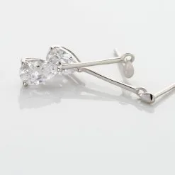 Histoire D'Or Boucles D'oreilles Pendantes Goutte Or Blanc Oxyde De Zirconium 7 Histoire D'Or Boucles D'oreilles Pendantes Goutte Or Blanc Oxyde De Zirconium -Boucles d'oreilles pendantes Soldes Boutique B3OFBZW021 view2