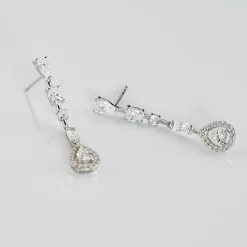 Histoire D'Or Boucles D'oreilles Pendantes Candia Or Blanc Oxyde De Zirconium 7 Histoire D'Or Boucles D'oreilles Pendantes Candia Or Blanc Oxyde De Zirconium -Boucles d'oreilles pendantes Soldes Boutique B3OFBZW539 view2