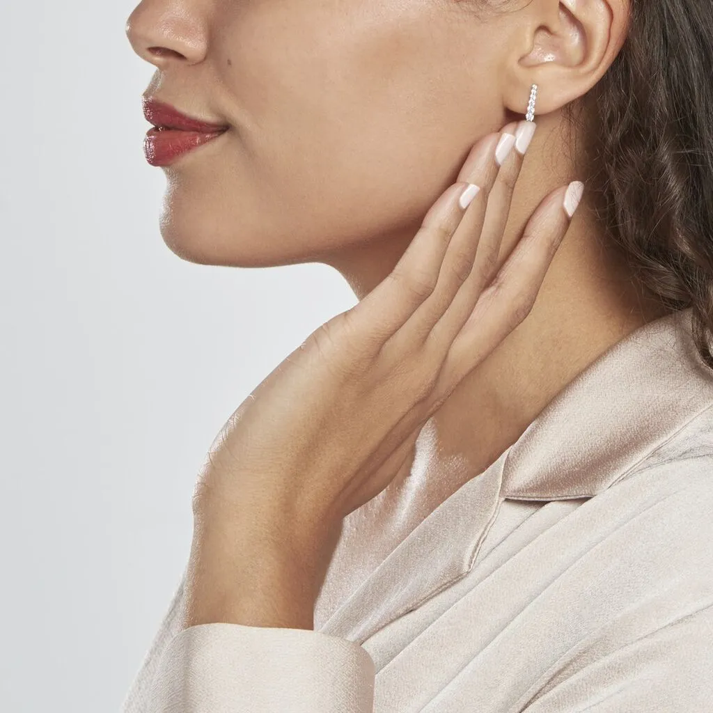 Histoire D'Or Boucles D'oreilles Pendantes Georas Or Blanc Oxyde 4 Histoire D'Or Boucles D'oreilles Pendantes Georas Or Blanc Oxyde – Image 4