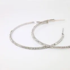 Histoire D'Or Créoles Tyhana Or Blanc Oxyde 6 Histoire D'Or Créoles Tyhana Or Blanc Oxyde -Boucles d'oreilles pendantes Soldes Boutique B3OFBZW927 view2