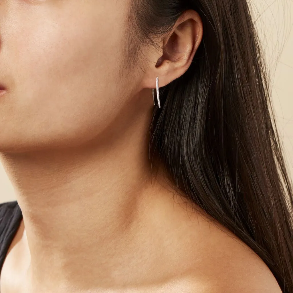 Histoire D'Or Boucles D'oreilles Pendantes Fadoua Or Jaune Diamants 4 Histoire D'Or Boucles D'oreilles Pendantes Fadoua Or Jaune Diamants – Image 4