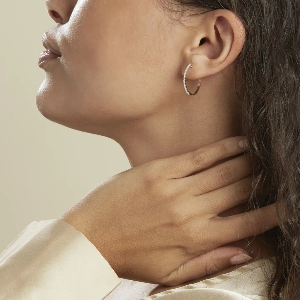 Histoire D'Or Creoles Or Jaune Aryanna Diamants 4 Histoire D'Or Creoles Or Jaune Aryanna Diamants – Image 4