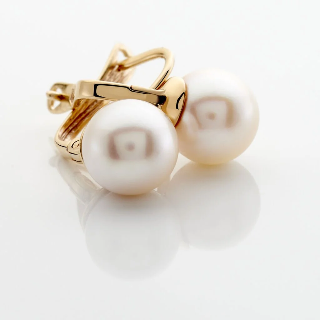 Histoire D'Or Boucles D'oreilles Pendantes Akoya Or Jaune Perle De Culture D'akoya 3 Histoire D'Or Boucles D'oreilles Pendantes Akoya Or Jaune Perle De Culture D'akoya – Image 3
