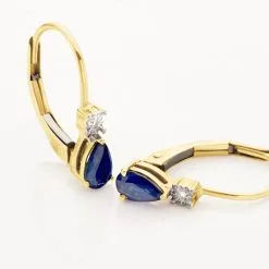 Histoire D'Or Boucles D'oreilles Pendantes Blossom Saphir 6 Histoire D'Or Boucles D'oreilles Pendantes Blossom Saphir -Boucles d'oreilles pendantes Soldes Boutique B3OFJSB274 view2