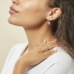 Histoire D'Or Boucles D'oreilles Pendantes Rosaline Or Jaune Topaze Et Oxyde 7 Histoire D'Or Boucles D'oreilles Pendantes Rosaline Or Jaune Topaze Et Oxyde -Boucles d'oreilles pendantes Soldes Boutique B3OFJTB334 model0