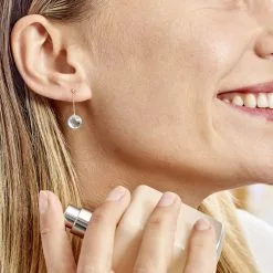 Histoire D'Or Boucles D'oreilles Pendantes Ludmille Or Jaune Topaze -Boucles d'oreilles pendantes Soldes Boutique B3OFJTB351 model0