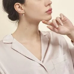 Histoire D'Or Boucles D'oreilles Pendantes Louise-marie Or Jaune Perle De Culture -Boucles d'oreilles pendantes Soldes Boutique B3OFJU2230 model0