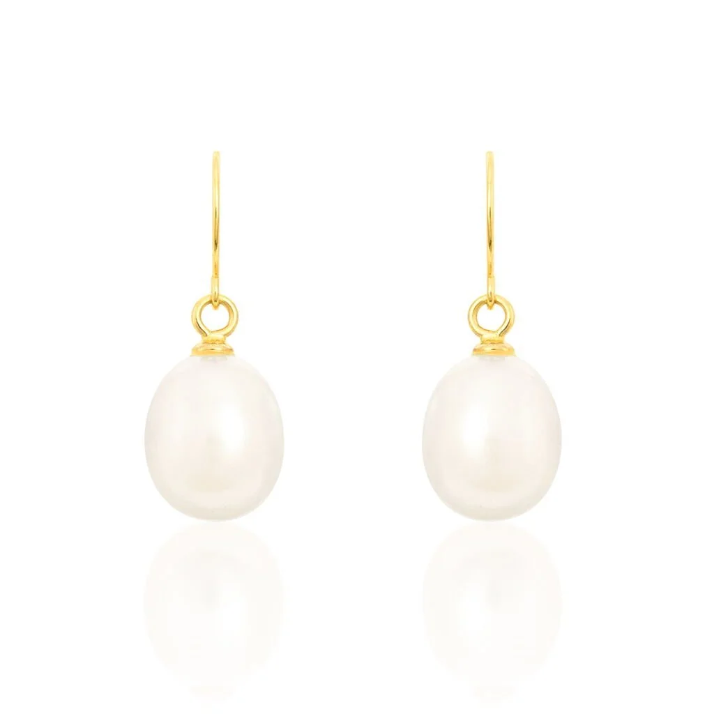 Histoire D'Or Boucles D'oreilles Pendantes Baroque Or Jaune Perle De Culture 1 Histoire D'Or Boucles D'oreilles Pendantes Baroque Or Jaune Perle De Culture