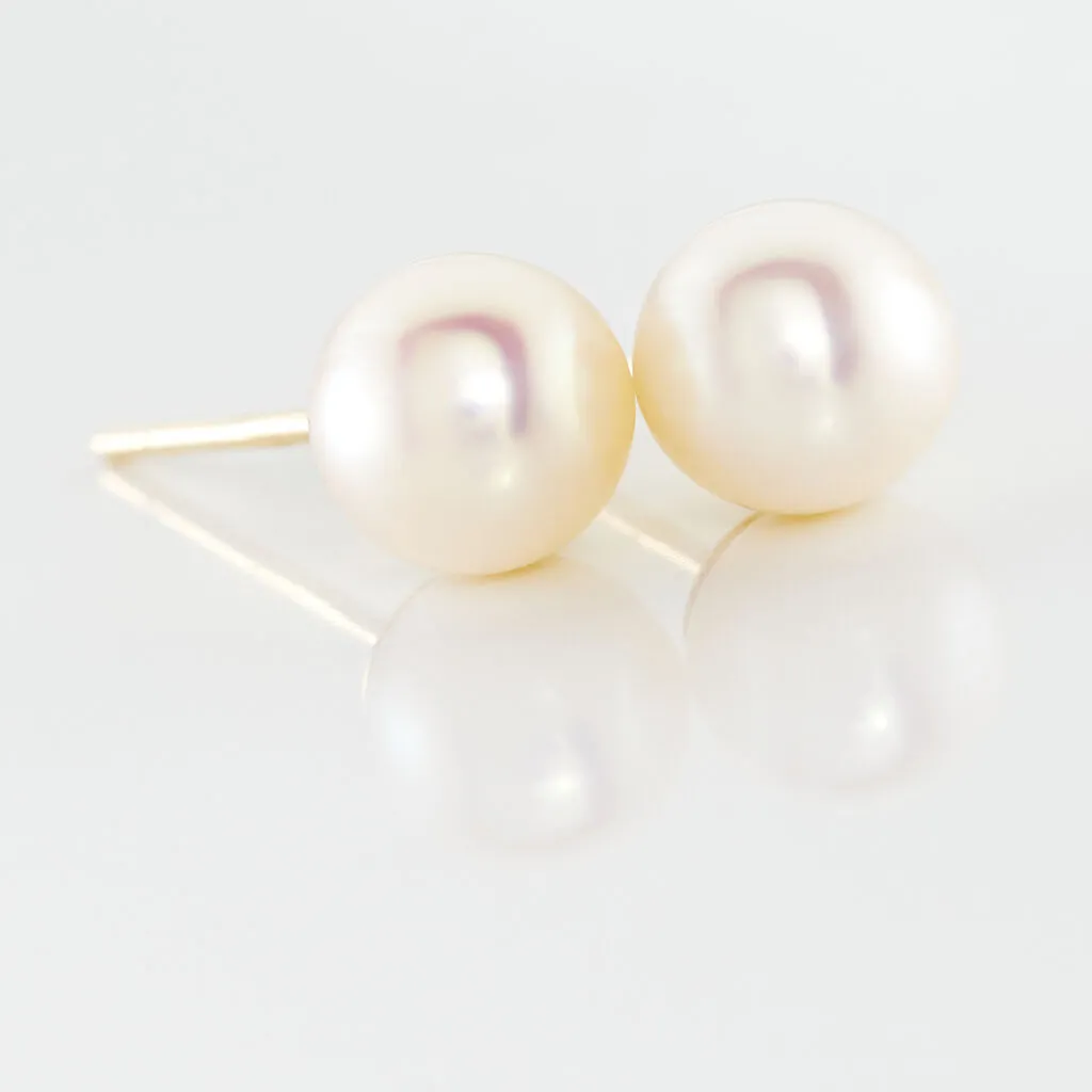 Histoire D'Or Boucles D'oreilles Puces Suki Or Jaune Perle De Culture 3 Histoire D'Or Boucles D'oreilles Puces Suki Or Jaune Perle De Culture – Image 3