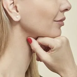 Histoire D'Or Boucles D'oreilles Puces Suki Rondes Nacres Or Jaune Perle De Culture 8 Histoire D'Or Boucles D'oreilles Puces Suki Rondes Nacres Or Jaune Perle De Culture -Boucles d'oreilles pendantes Soldes Boutique B3OFJU2337 model0