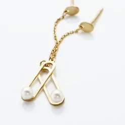 Histoire D'Or Boucles D'oreilles Pendantes Or Jaune Lucasta Perle De Culture 6 Histoire D'Or Boucles D'oreilles Pendantes Or Jaune Lucasta Perle De Culture -Boucles d'oreilles pendantes Soldes Boutique B3OFJU2395 view2