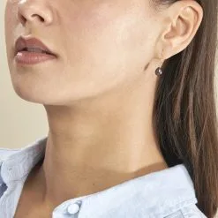 Histoire D'Or Boucles D'oreilles Pendantes Severiane Or Jaune Perle De Culture -Boucles d'oreilles pendantes Soldes Boutique B3OFJUH004 model0