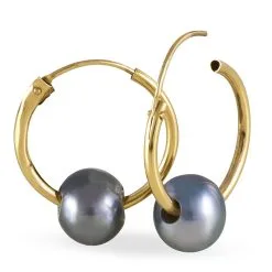 Histoire D'Or Boucles D'oreilles Puces Suraya Or Jaune Perle De Culture 6 Histoire D'Or Boucles D'oreilles Puces Suraya Or Jaune Perle De Culture -Boucles d'oreilles pendantes Soldes Boutique B3OFJUN003 view2