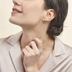 Histoire D'Or Créoles Or Jaune Anaitz 7 Histoire D'Or Créoles Or Jaune Anaitz -Boucles d'oreilles pendantes Soldes Boutique B3OFJW000Q model0