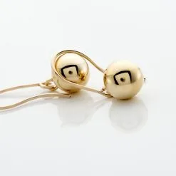 Histoire D'Or Boucles D'oreilles Pendantes Fidelia Boules Or Jaune -Boucles d'oreilles pendantes Soldes Boutique B3OFJW000R view2