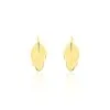 Histoire D'Or Boucles D'oreilles Puces Bartolomea Feuilles Or Jaune