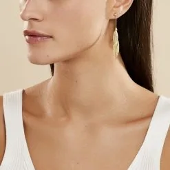 Histoire D'Or Boucles D'oreilles Pendantes Soline Or Jaune 8 Histoire D'Or Boucles D'oreilles Pendantes Soline Or Jaune -Boucles d'oreilles pendantes Soldes Boutique B3OFJW004C model0