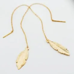 Histoire D'Or Boucles D'oreilles Pendantes Soline Or Jaune -Boucles d'oreilles pendantes Soldes Boutique B3OFJW004D view2