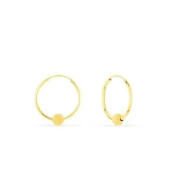 Histoire D'Or Créoles Ariel Or Jaune