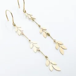Histoire D'Or Boucles D'oreilles Pendantes Edinna Or Jaune -Boucles d'oreilles pendantes Soldes Boutique B3OFJW00CC view2