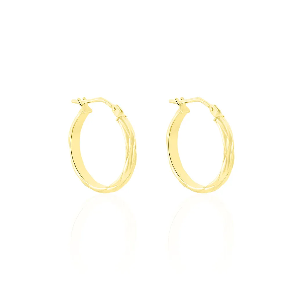 Histoire D'Or Créoles Ananas Or Jaune 1 Histoire D'Or Créoles Ananas Or Jaune