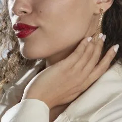 Histoire D'Or Boucles D'oreilles Pendantes Blinda Or Jaune -Boucles d'oreilles pendantes Soldes Boutique B3OFJW00DC model0